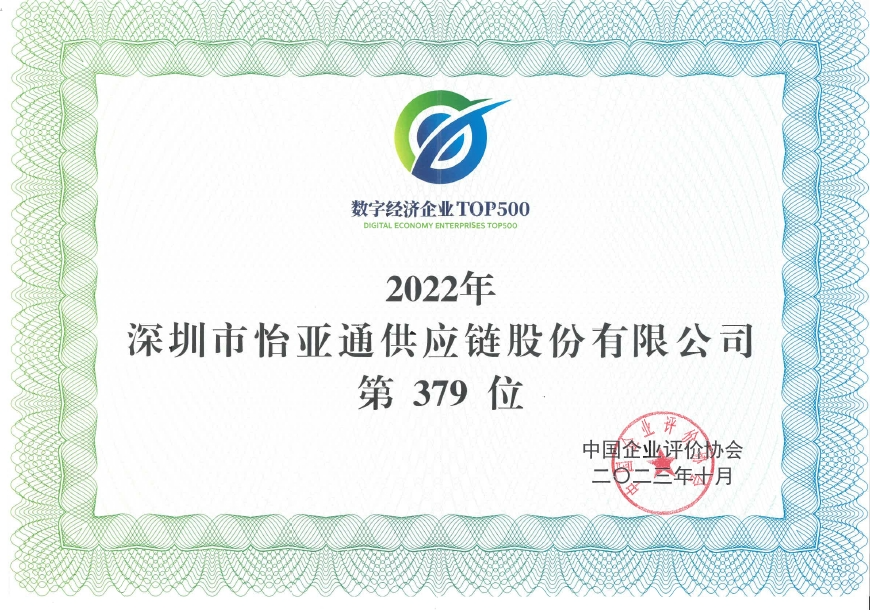 尊龙官方平台入围“数字经济企业TOP500”榜单